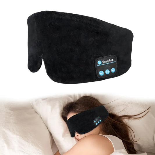 Bluetooth Sleeping Mask with Wireless Headphones and Cooling Eye Mask for Ultimate Comfort